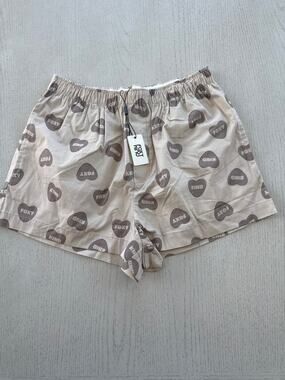 NWT Foxy Kind Sweetheart Boxer Shorts Loungewear Baddie Balletcore